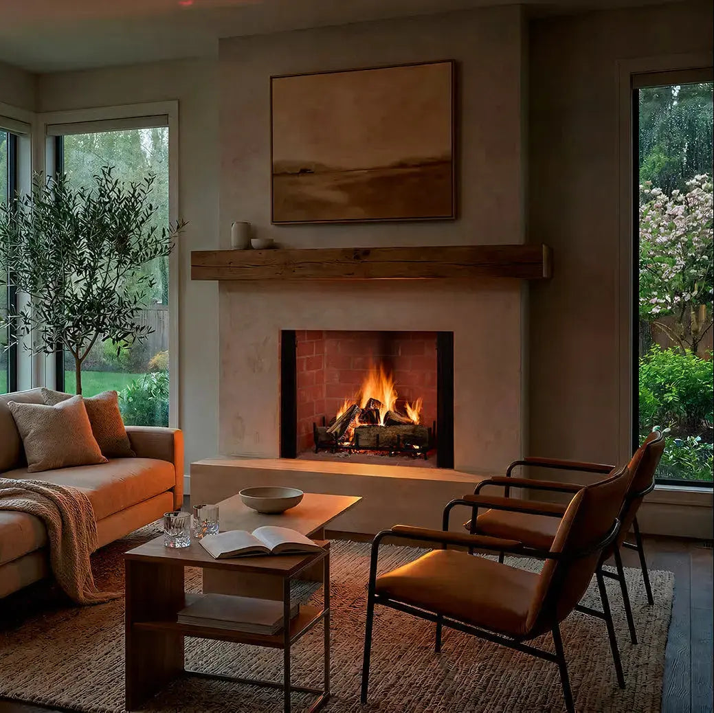 Majestic Indoor Wood Burning Fireplaces