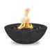 The Outdoor Plus Sedona 27-inch Wood Grain Round Gas Fire Bowl – Liquid Propane