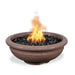 The Outdoor Plus Rodeo 36-inch GFRC Concrete Round Gas Fire Bowl – Natural Gas