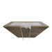 The Outdoor Plus Maya Wood Grain Square Water Bowl