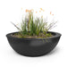 The Outdoor Plus Sedona Powder Coat Round Planter Bowl