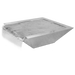 The Outdoor Plus Maya Wide Spillway Stainless Steel Square Water Bowl