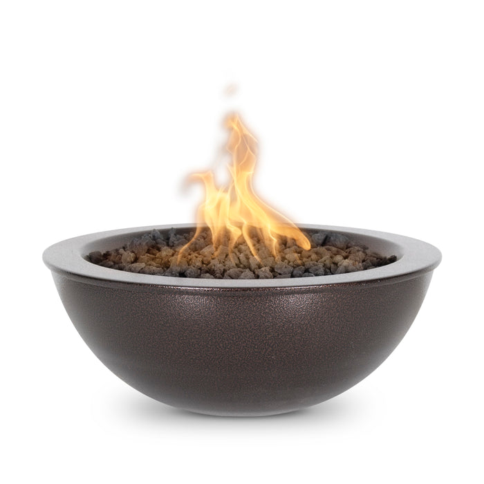 The Outdoor Plus Sedona Powder Coat Round Gas Fire Bowl – Natural Gas