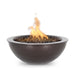 The Outdoor Plus Sedona Powder Coat Round Gas Fire Bowl – Liquid Propane