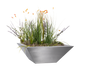 The Outdoor Plus Maya Stainless Steel Square Planter Bowl