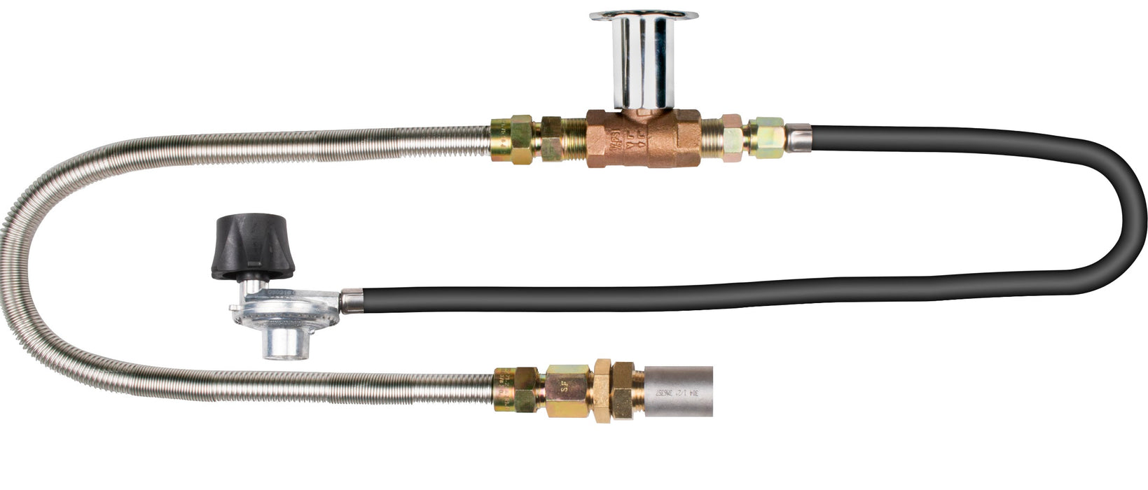 The Outdoor Plus Gas Connection Kit - Liquid Propane Standard