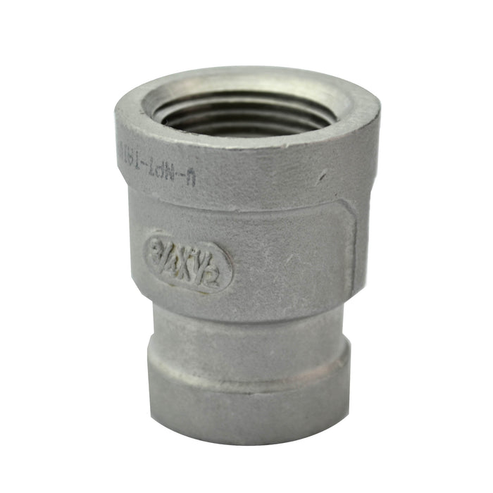 The Outdoor Plus Stainless Steel Gas Fittings - Bell Fitting 3/4-inch to 1/2-inch