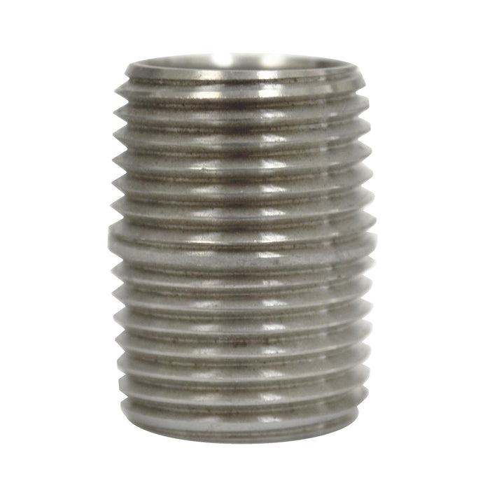 The Outdoor Plus Stainless Steel Gas Fittings - Closed Nipple 1/2-inch