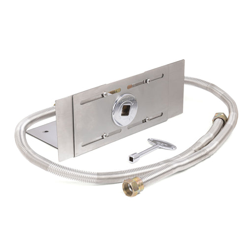 The Outdoor Plus Gas Kit with Adjustable Paver Bracket