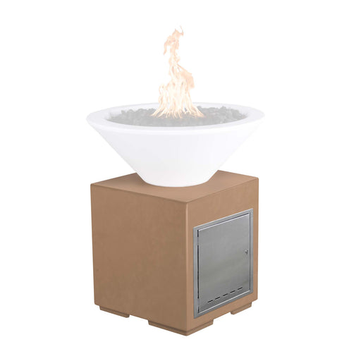 The Outdoor Plus GFRC Concrete Pedestal with Access Door
