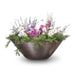 The Outdoor Plus Remi 31-inch Hammered Copper Round Planter Bowl