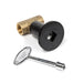 The Outdoor Plus Key Valves & 90° Bends - Chrome, Gold, Antique & Black - 1/2-inch Standard Key Valve Black