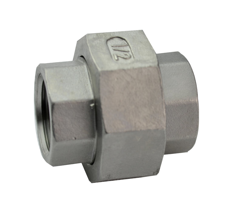 The Outdoor Plus Stainless Steel Gas Fittings - Union 1/2-inch