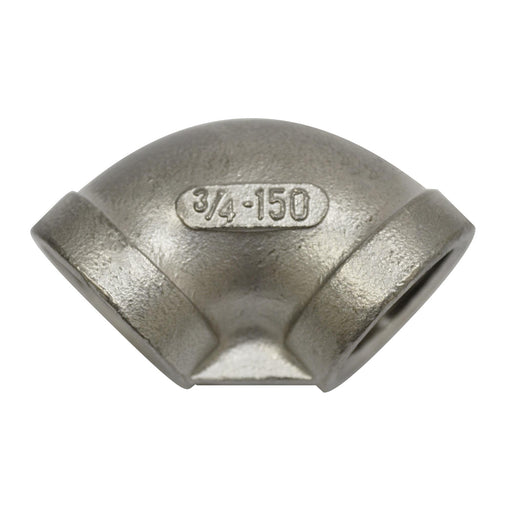 The Outdoor Plus Stainless Steel Gas Fittings - 90° Elbow 1/2-inch