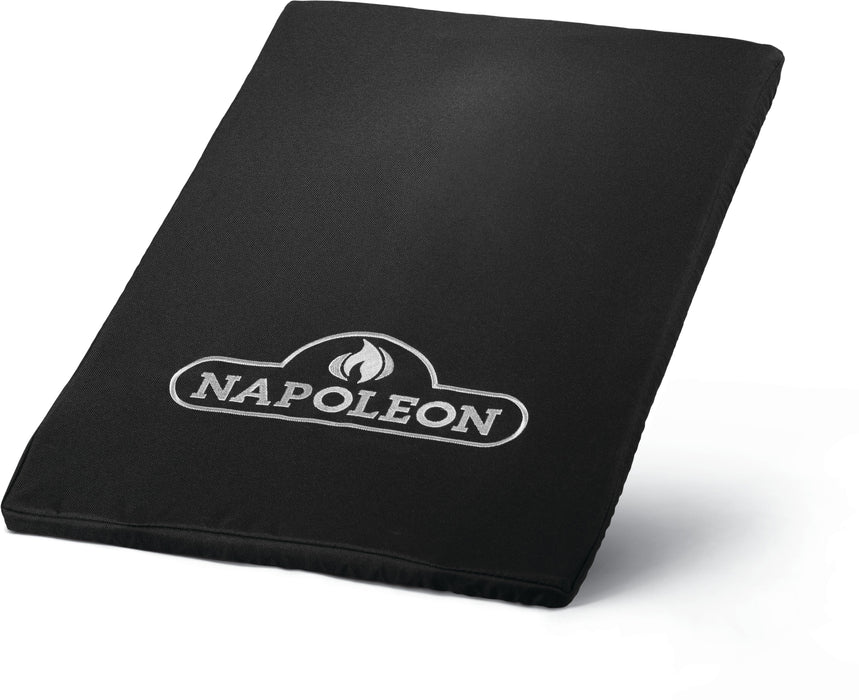 Built-In Side Burner Cover for 10"/12"/18" (500/700 series) – 10-inch cover, angled view