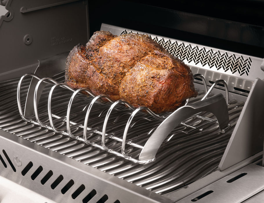 70009 PRO Stainless Steel Rib/Roast Rack – in use as a roast rack