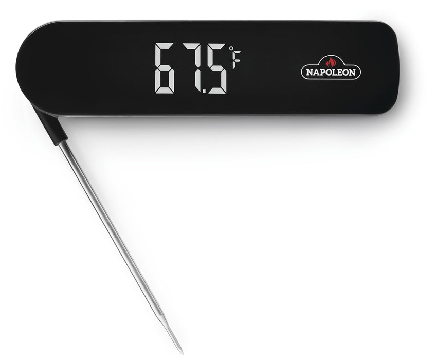 70048 Fast Read Thermometer (LED display with 4-5 second fast read time) – front view, probe open