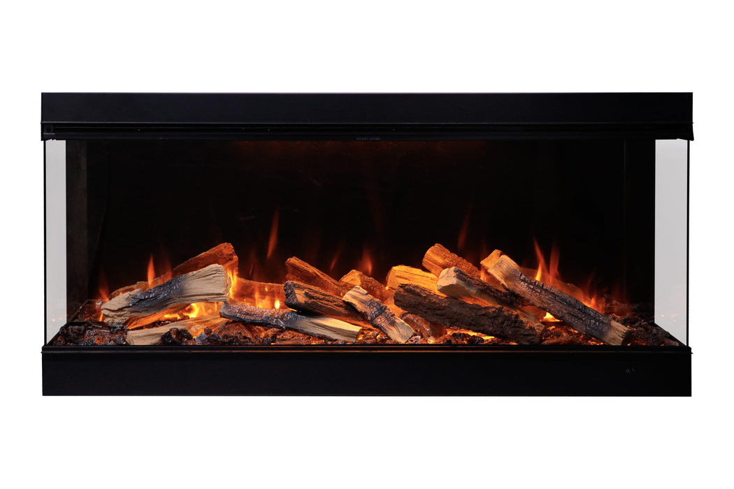 Amantii Fire & Ice LumaForest Built-In 3-Sided Electric Fireplace