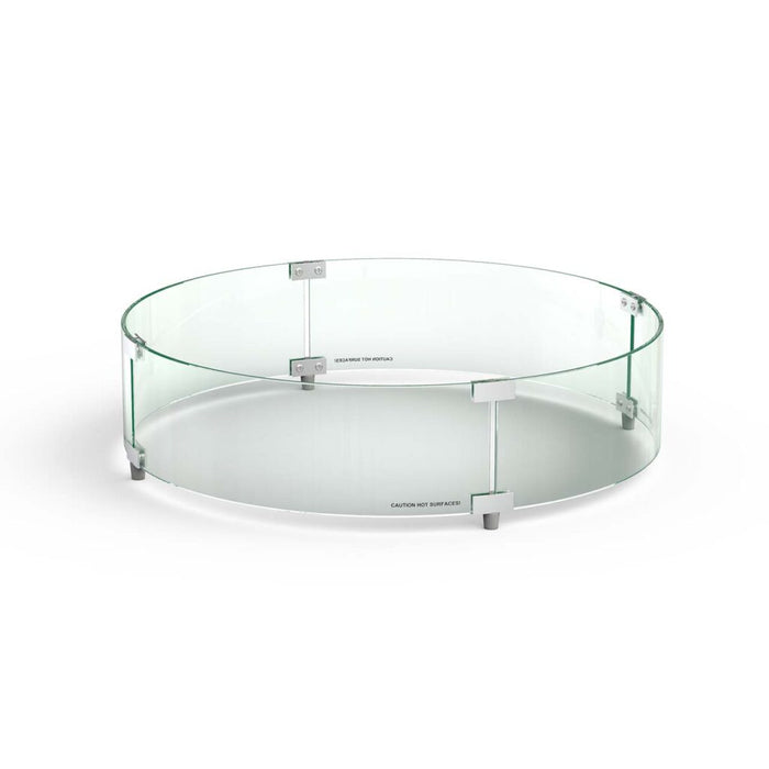 American Fyre Designs Round Glass Wind Guard