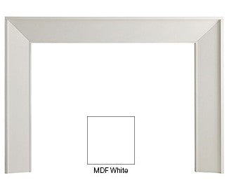 Majestic Signature Series Zimmer Primed MDF Modern Style Flush Wood Fireplace Mantel