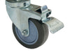 Primo All-In-One locking caster, close-up