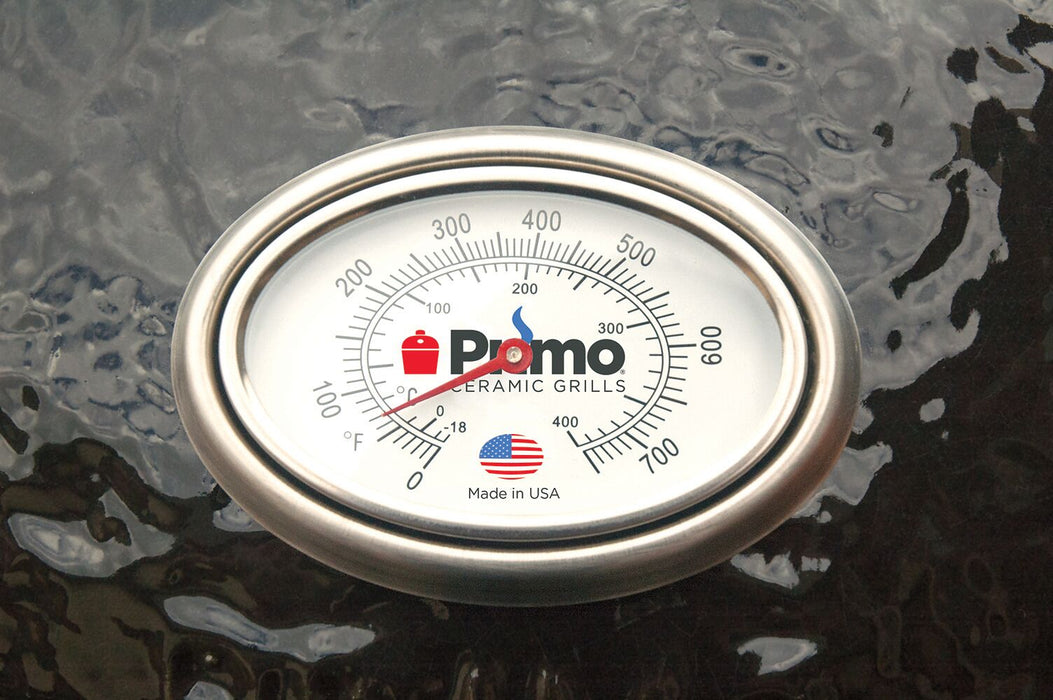 Primo dome thermometer, close-up