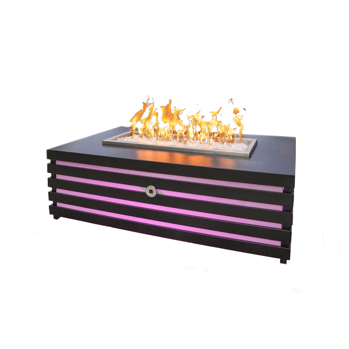The Outdoor Plus 48" Amina Metal Powder Coat Fire Pit