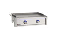 American Outdoor Grill 30" L-Series built-in griddle, lid off
