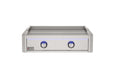 AOG L-Series built-in griddle front view, lid off