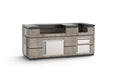 AOG 30 inch GFRC island bundle, Light Basalt base finish
