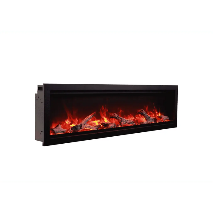Amantii 100" Symmetry Built-in Smart WiFi Electric Fireplace Amantii