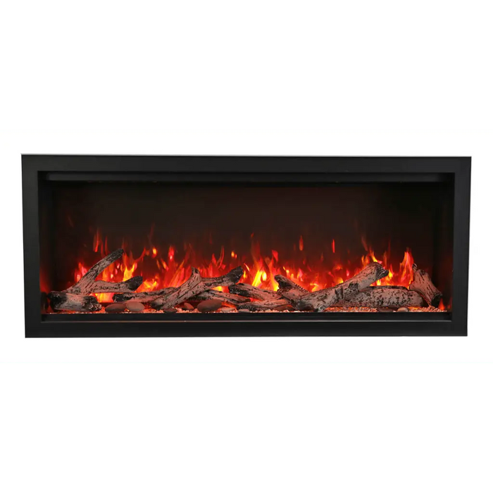 Amantii 100" Symmetry Extra Tall Built-in Smart WiFi Electric Fireplace Amantii