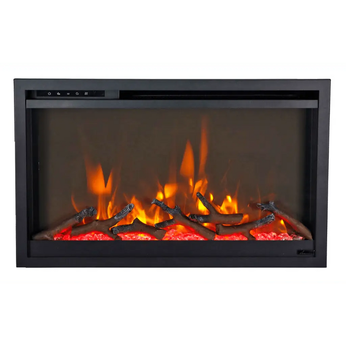 Amantii 26" Traditional Xtraslim Smart Electric Fireplace Amantii
