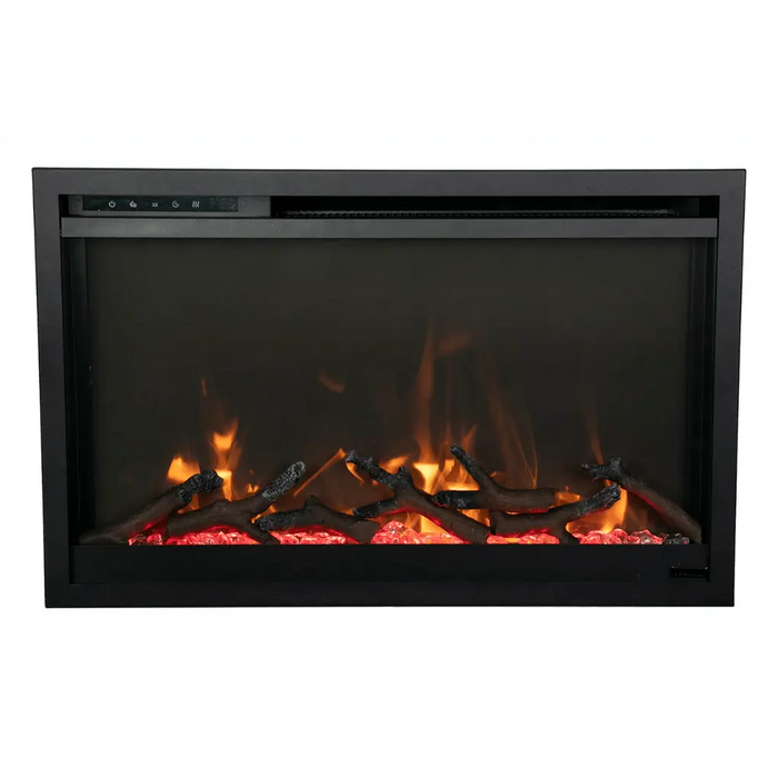 Amantii 26" Traditional Xtraslim Smart Electric Fireplace Amantii