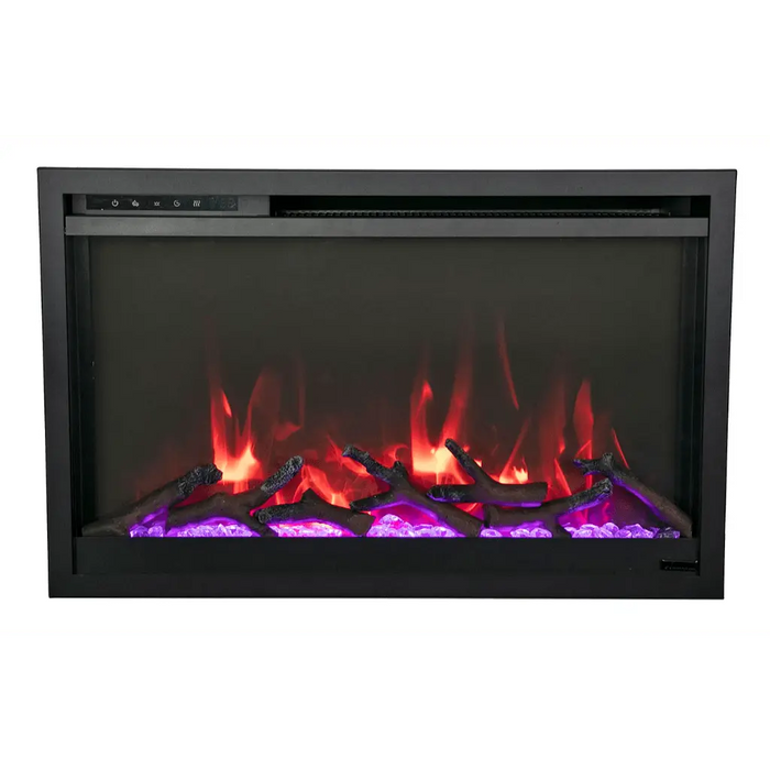 Amantii 26" Traditional Xtraslim Smart Electric Fireplace Amantii