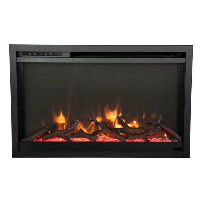 Amantii 26" Traditional Xtraslim Smart Electric Fireplace Amantii