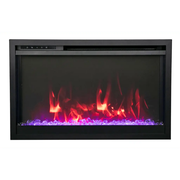 Amantii 26" Traditional Xtraslim Smart Electric Fireplace Amantii