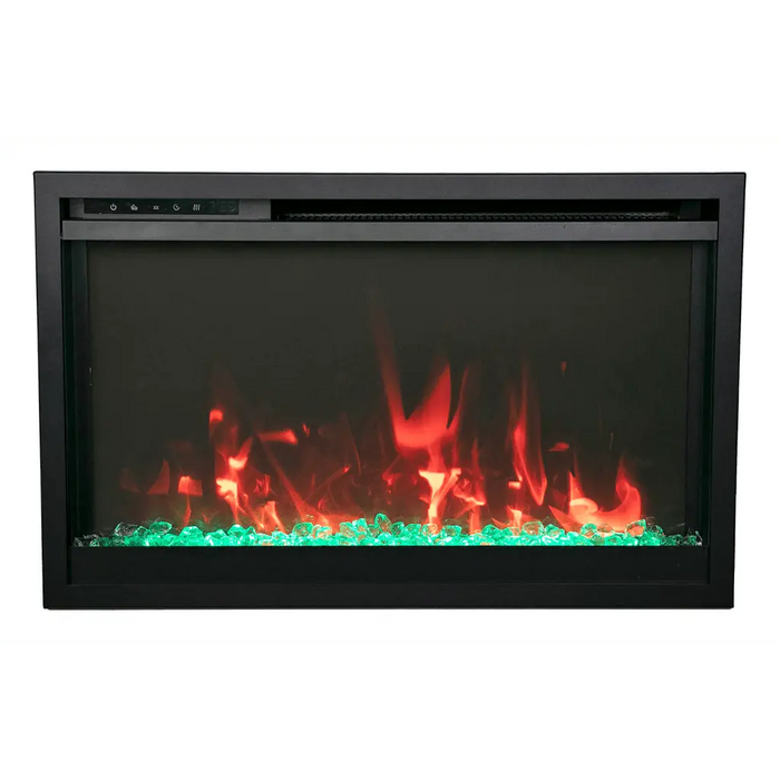 Amantii 26" Traditional Xtraslim Smart Electric Fireplace Amantii