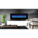 Amantii 26" Wall Mount/Flush Mount Electric Fireplace with Glass Surround Amantii