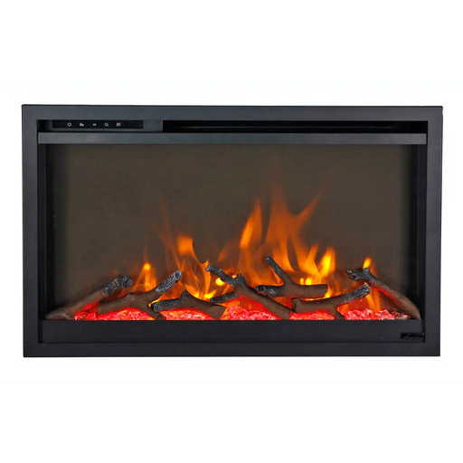 Amantii 30" Traditional Xtraslim Smart Electric Fireplace Amantii