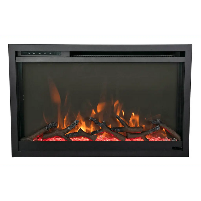 Amantii 30" Traditional Xtraslim Smart Electric Fireplace Amantii