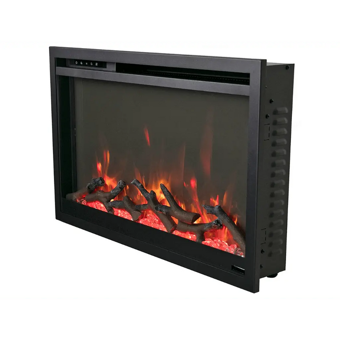 Amantii 33" Traditional Xtraslim Smart Electric Fireplace Amantii