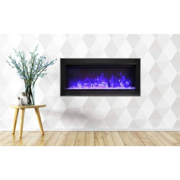 Amantii 34" Symmetry-B Built-in Electric Fireplace Amantii
