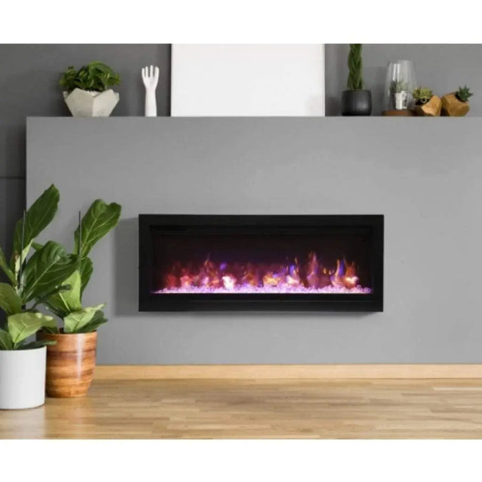 Amantii 34" Symmetry-B Built-in Electric Fireplace Amantii