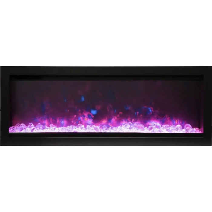 Amantii 34" Symmetry-B Built-in Electric Fireplace Amantii