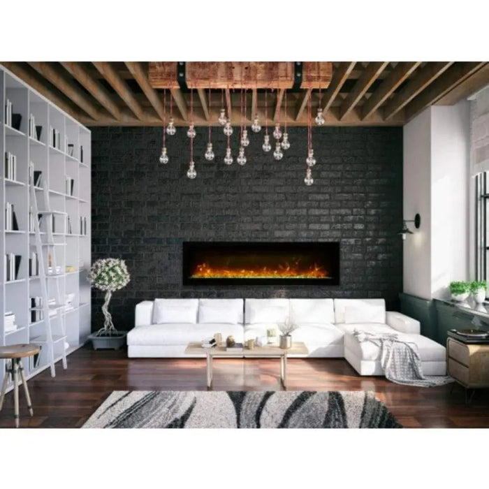 Amantii 34" Symmetry-B Built-in Electric Fireplace Amantii