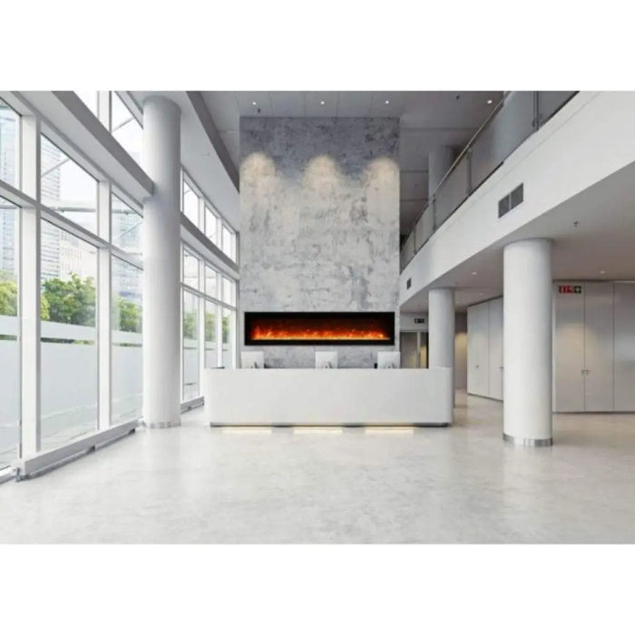 Amantii 34" Symmetry-B Built-in Electric Fireplace Amantii