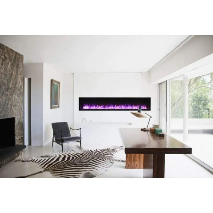 Amantii 34" Symmetry-B Built-in Electric Fireplace Amantii