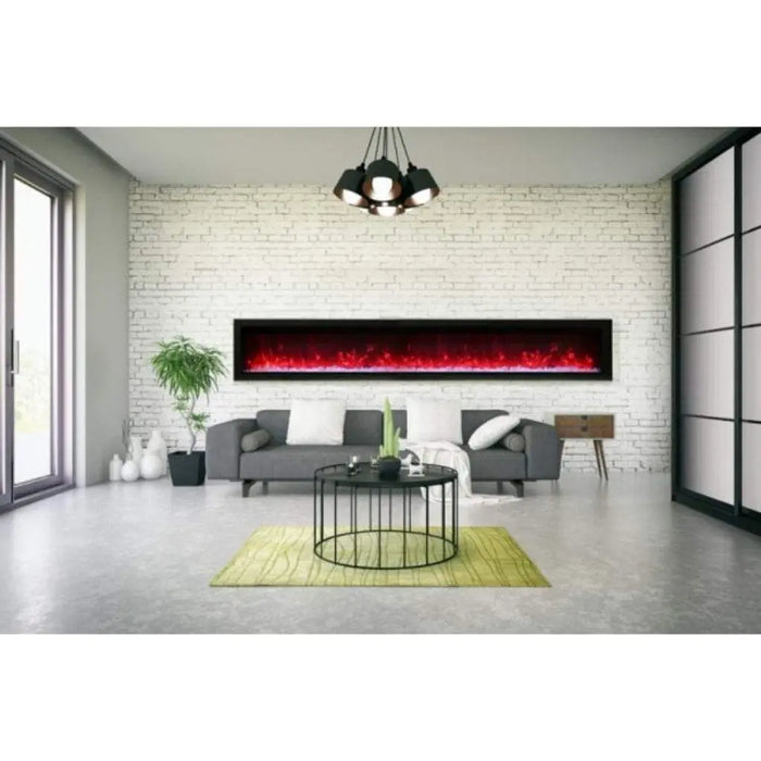 Amantii 34" Symmetry-B Built-in Electric Fireplace Amantii