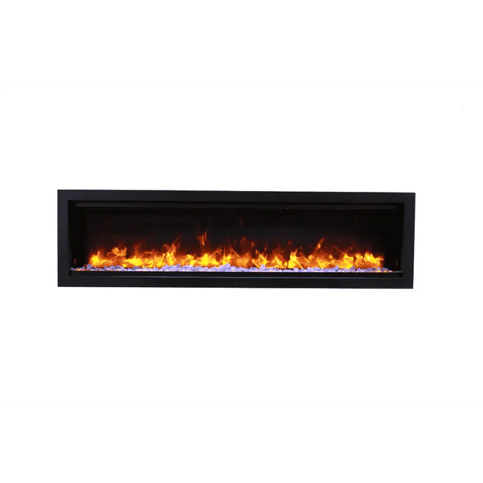 Amantii 34" Symmetry Built-in Smart WiFi Electric Fireplace Amantii